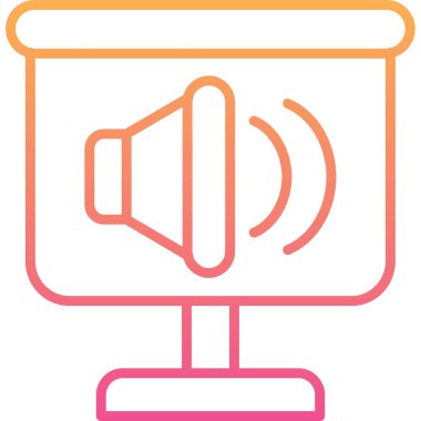 Ses hoparlörü. Basit tasarım