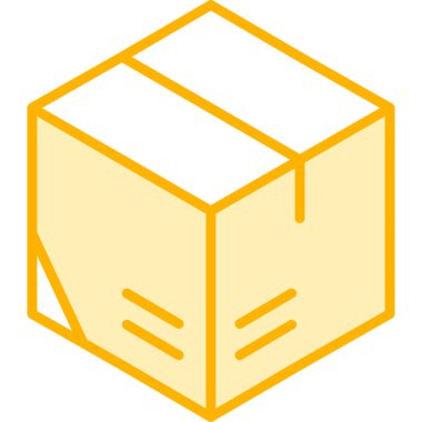 kutu teslim lojistik simgesi