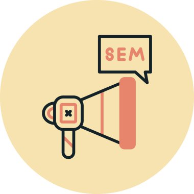 İki. Web simgesi basit illüstrasyon