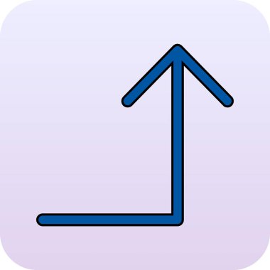 İki işaret eden okun simgesi. Çizginin vektör illüstrasyonu