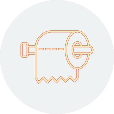 Dolgu vektör simgesi, modern tasarım illüstrasyonu