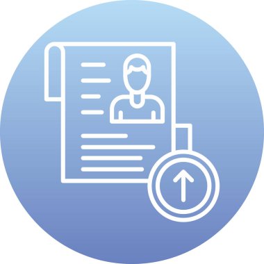 iş vektörü simgesi modern basit vektör illüstrasyonu