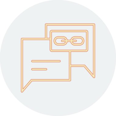 konuşma kabarcığı vektör çizimi