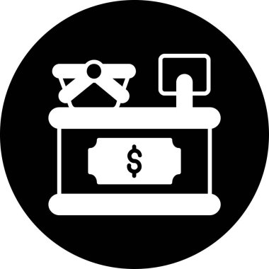 para simgesi vektör illüstrasyonu