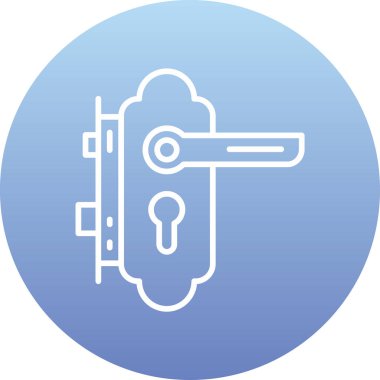 Anahtar simgesinin vektör illüstrasyonu