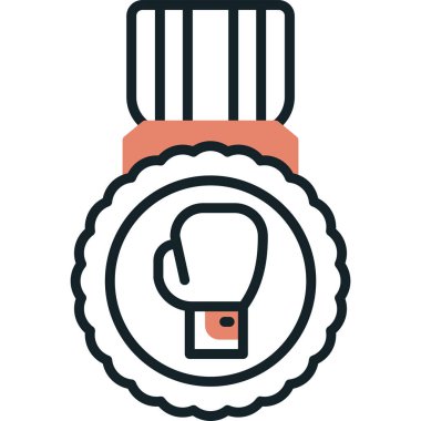 Moda tarzında izole edilmiş kahve makinesi simgesi