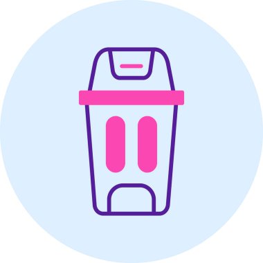 Çöp kutusu. Basit tasarım