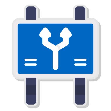 trafik işareti vektör simgesi