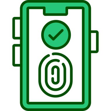 Elektrikli arabanın vektör simgesi