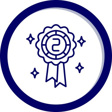 Ödül. Web simgesi basit illüstrasyon