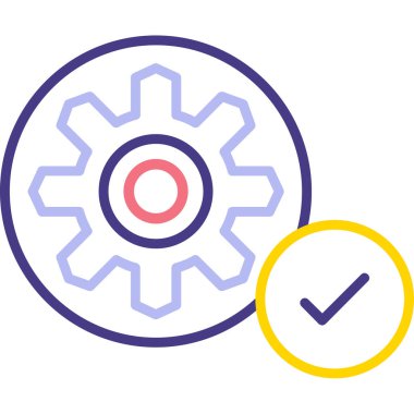 renk vektörü simgesi ayarlanıyor. Bu simge kolayca değiştirilebilir ya da düzenlenebilir.