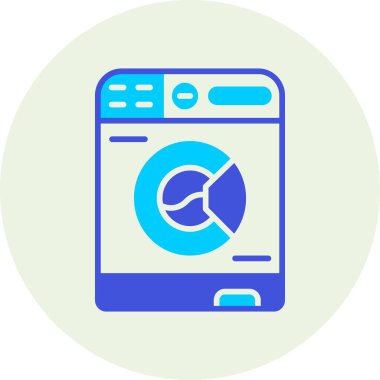 akıllı telefon simgesi vektör illüstrasyonu