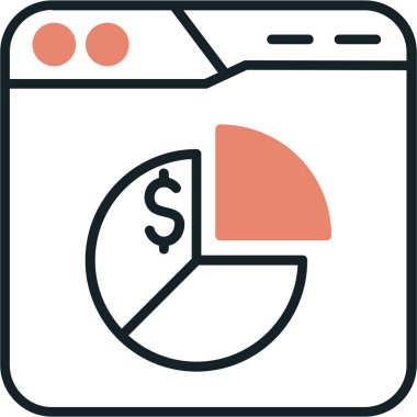 Para için. Web simgesi basit tasarım