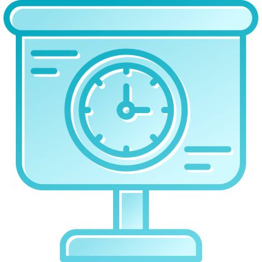 Sunuyu web simgesi, vektör çizim