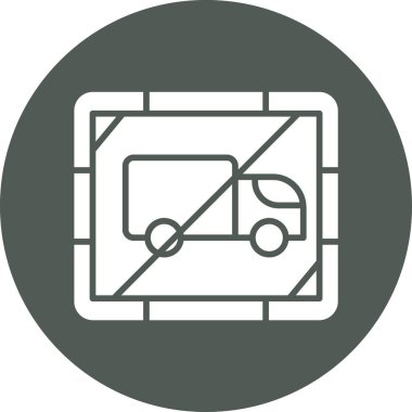 kamyon simgesi çizimi