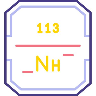 periyodik tablo simgesi, basit biçim