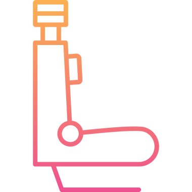 Fırça simgesi vektör illüstrasyonu