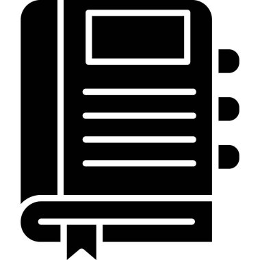 Belge. Web simgesi basit illüstrasyon