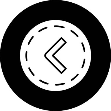 Saat. Web simgesi basit illüstrasyon