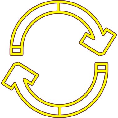 Dairesel okların vektör illüstrasyonu