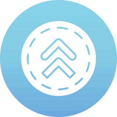 Bir simgenin vektör illüstrasyonu