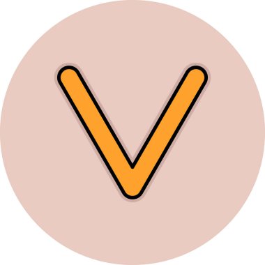 Modern b 'nin vektör illüstrasyonu eksik simgesi