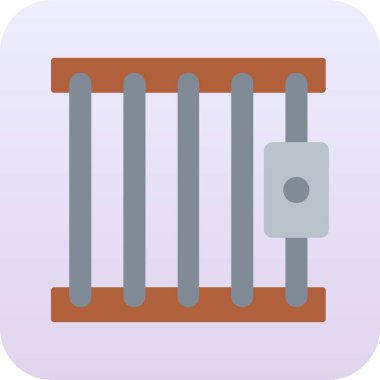 Çit simgesi, karikatür tarzı