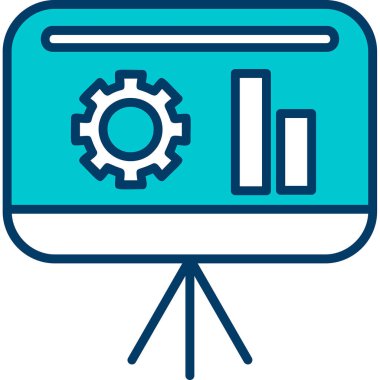 Radyo. Web simgesi basit illüstrasyon