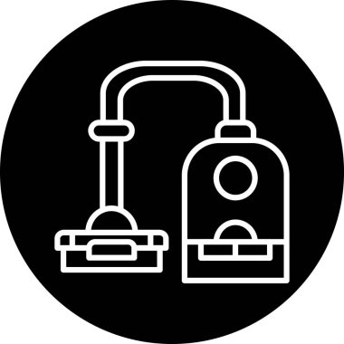 vektör Benzin İstasyonu Ico