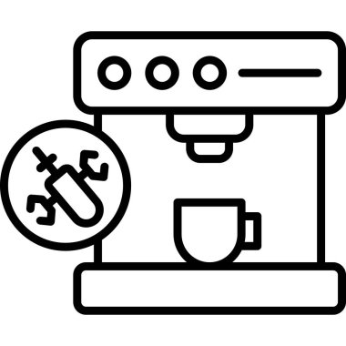 Kahve makinesi. Basit tasarım