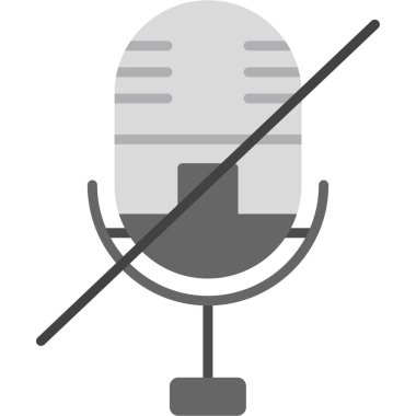 Podcast mikrofon simgesi doldurulmuş taslak biçiminde