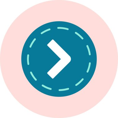 Modern bir simgenin vektör illüstrasyonu