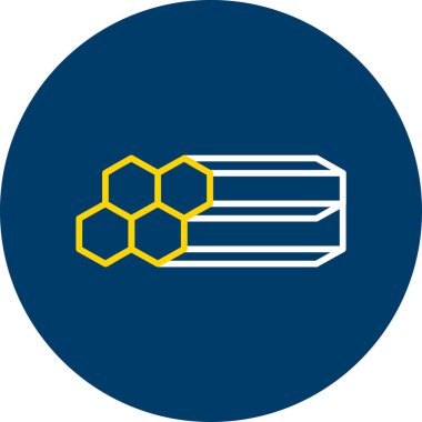 Moda Biçimli Arı Simgesi İzole Arkaplan