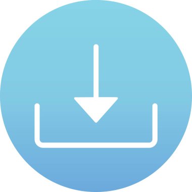 Simge indir, vektör illüstrasyonu