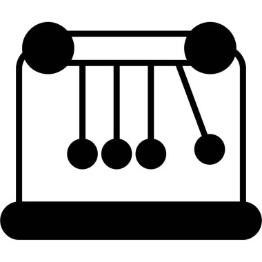 müzik enstrümanı simgesi, basit illüstrasyon