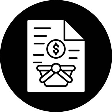 iş simgesi vektör illüstrasyonu