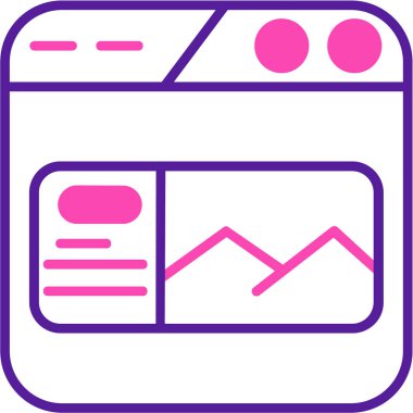 Web tasarımı. Web simgesi