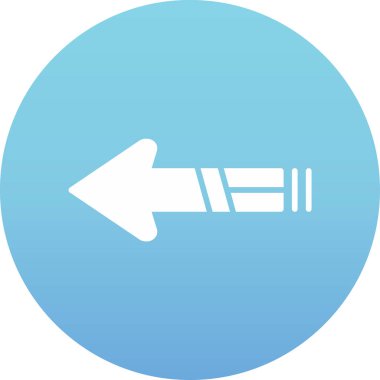 ok simgesi, vektör illüstrasyonu