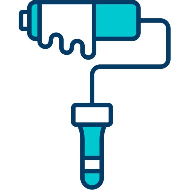 elektrik dolgu simgesi vektör illüstrasyon tasarımı