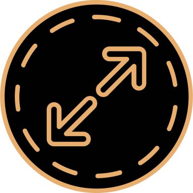 Ok. Web simgesi basit tasarım