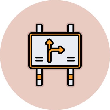 ok simgesinin vektör illüstrasyonu