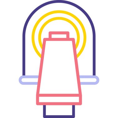 Modern bir simgenin vektör illüstrasyonu