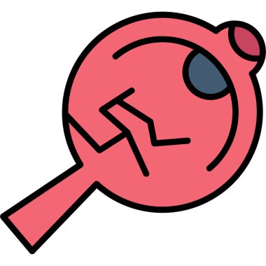 Top golfü simgesi - taslak biçimi