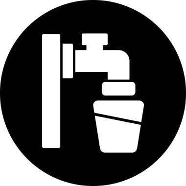 Su musluğu. Basit tasarım