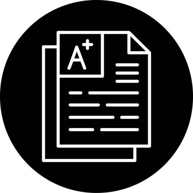 dosya simgesi, vektör illüstrasyonu