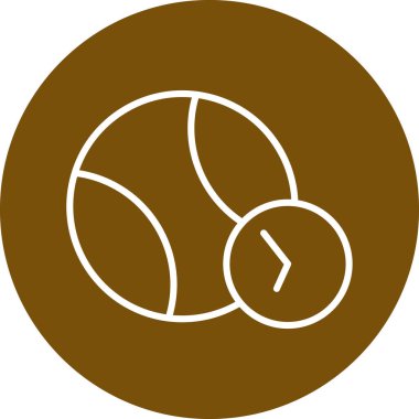 Tenis topu renk simgesi