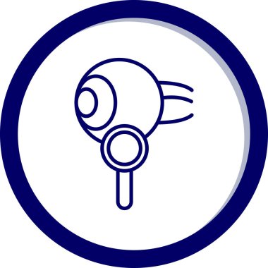 Fiş. Web simgesi basit illüstrasyon