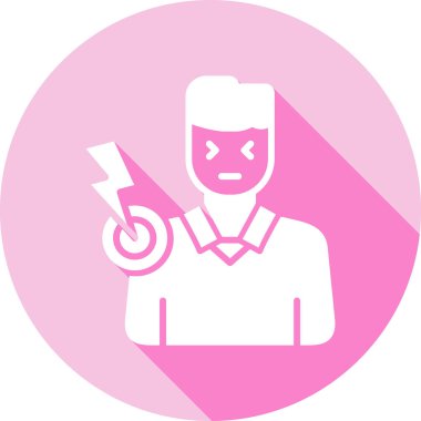 avatar. Web simgesi basit illüstrasyon