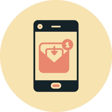 cep telefonu vektör simgesi