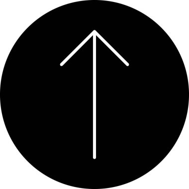 ok yönü imleç simgesi ana hat biçiminde